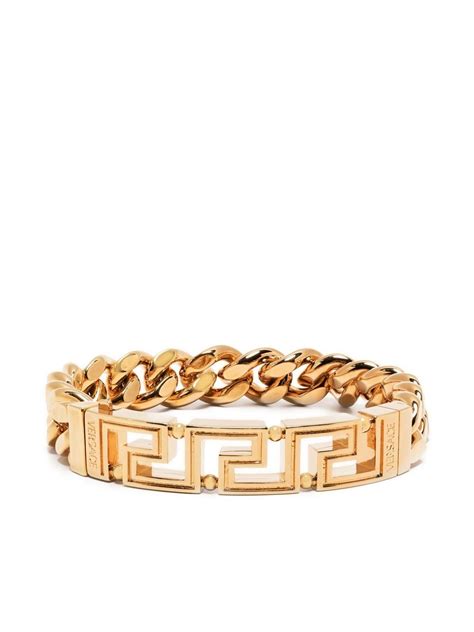 farfetch Versace greca bracelet